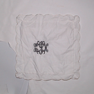 BLOOPER ACCESSORY: Monogrammed Pillow Sham