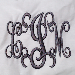 BLOOPER ACCESSORY: Monogrammed Pillow Sham