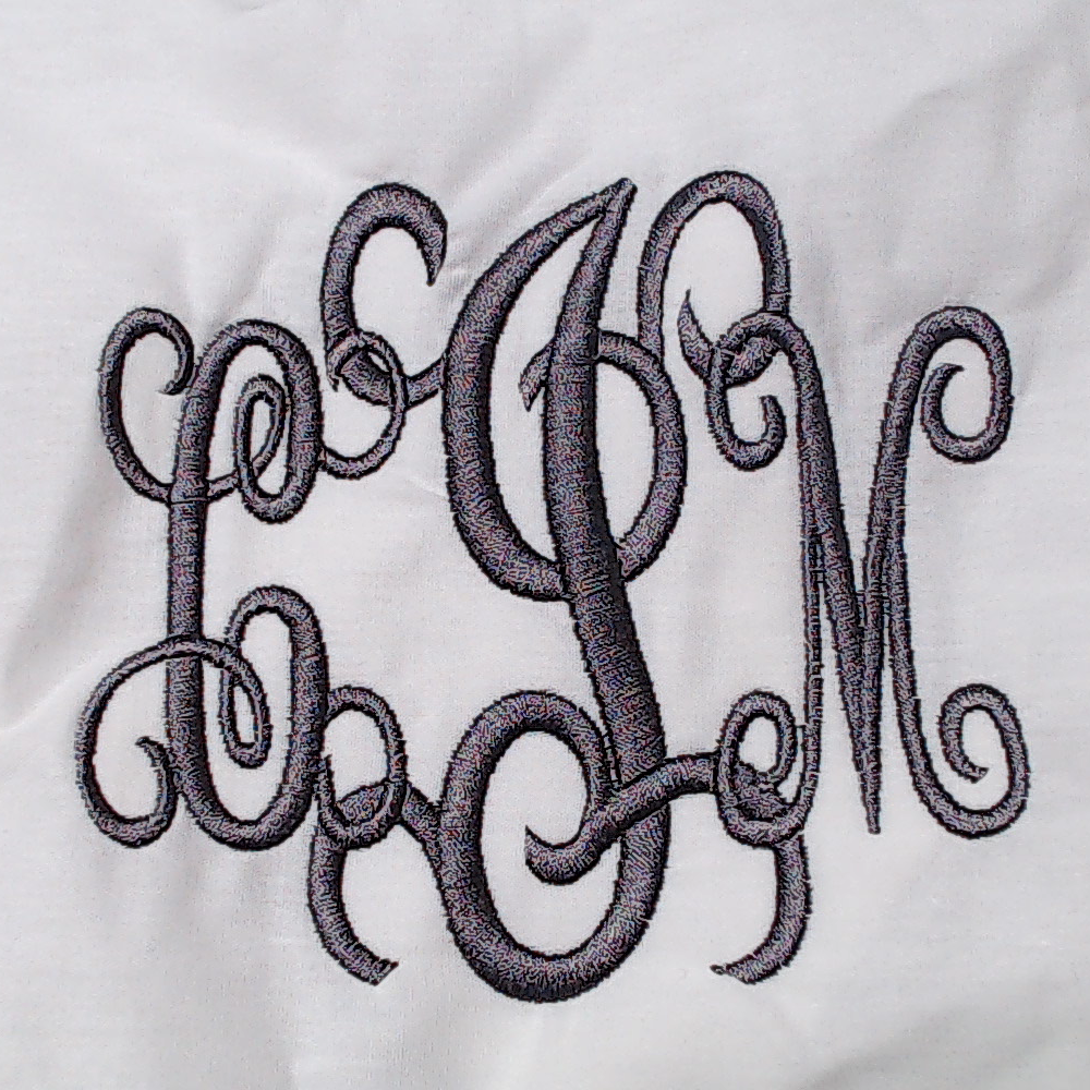 BLOOPER ACCESSORY: Monogrammed Pillow Sham