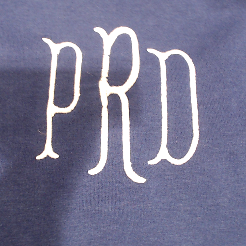 BLOOPER CLOTHING: Monogrammed Quarter Zip Sweatshirt