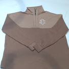 BLOOPER CLOTHING: Monogrammed Waffle Crewneck Sweatshirt
