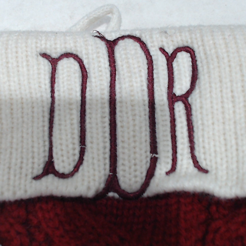 BLOOPER ACCESSORY: Personalized Christmas Stocking