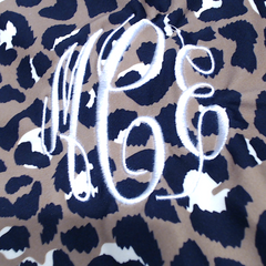 BLOOPER SWIM: Monogrammed Sarong