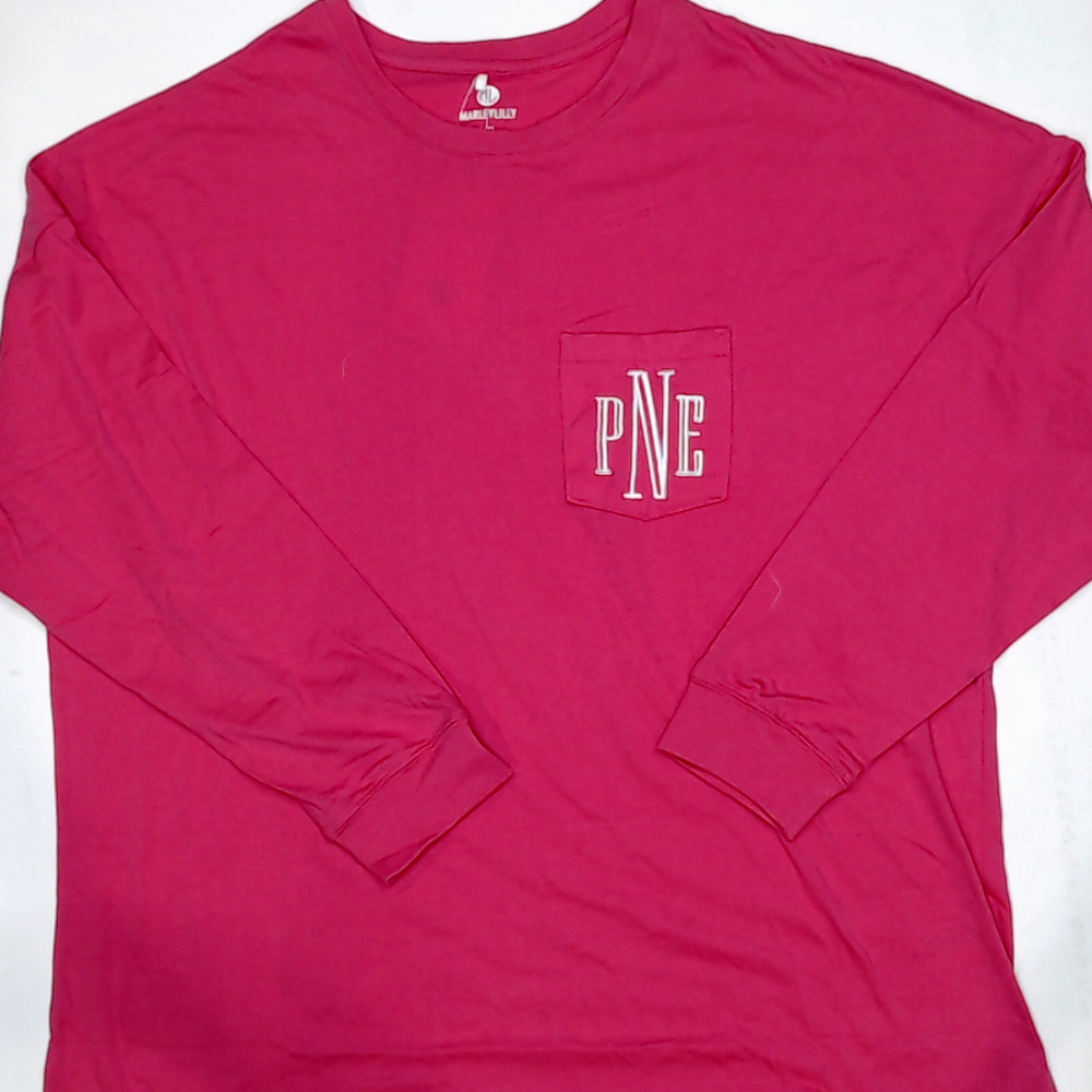 BLOOPER CLOTHING: Monogrammed Long Sleeve Shirt