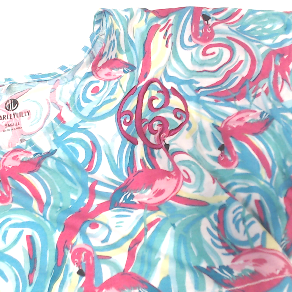 BLOOPER CLOTHING: Monogrammed Cinch Waist Cover Up