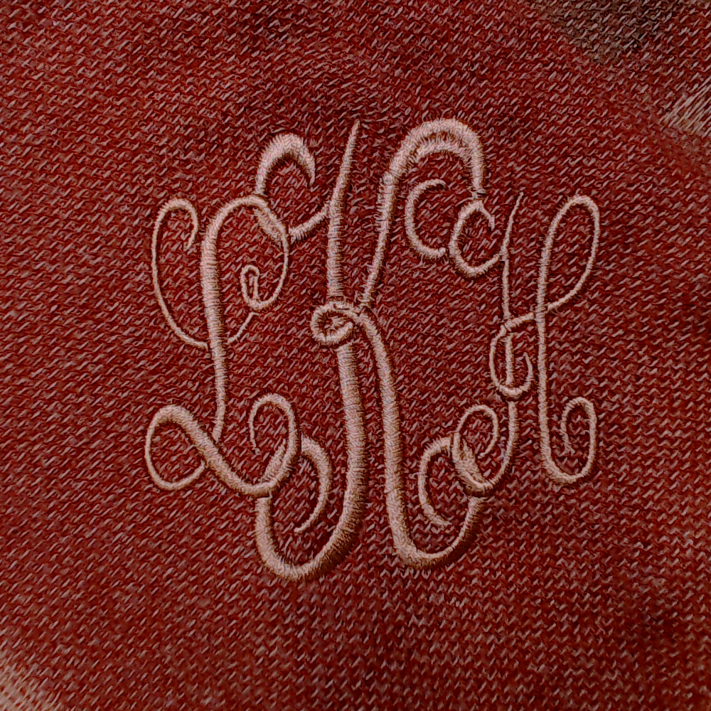 BLOOPER CLOTHING: Monogrammed Leopard Poncho