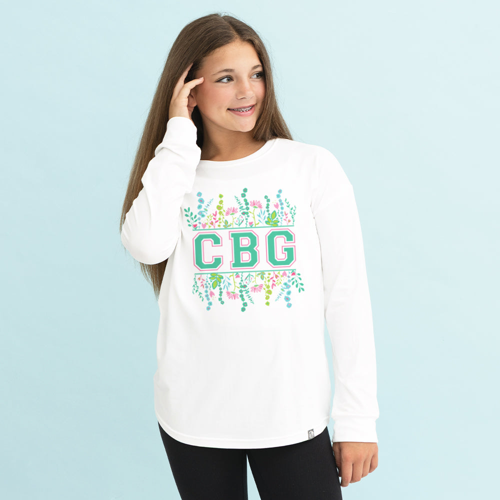 [hadie] kids long sleeve shirt on hadie