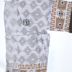 BLOOPER CLOTHING: Monogrammed Duster