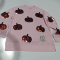 BLOOPER CLOTHING: Monogrammed Sequin Fall Sweatshirt