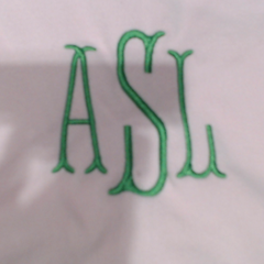BLOOPER CLOTHING: Monogrammed Sequin Fall Sweatshirt
