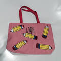 BLOOPER BAG: Monogrammed Sequin Tote Bag