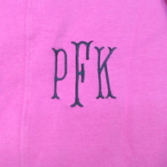 BLOOPER CLOTHING: Monogrammed Open Back Sweatshirt
