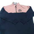 BLOOPER CLOTHING: Monogrammed Quarter Zip Sweatshirt