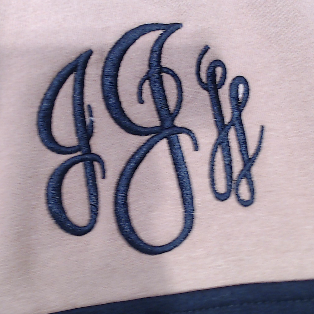 BLOOPER CLOTHING: Monogrammed Quarter Zip Sweatshirt