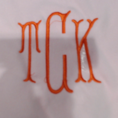 BLOOPER CLOTHING: Monogrammed Sequin Fall Sweatshirt