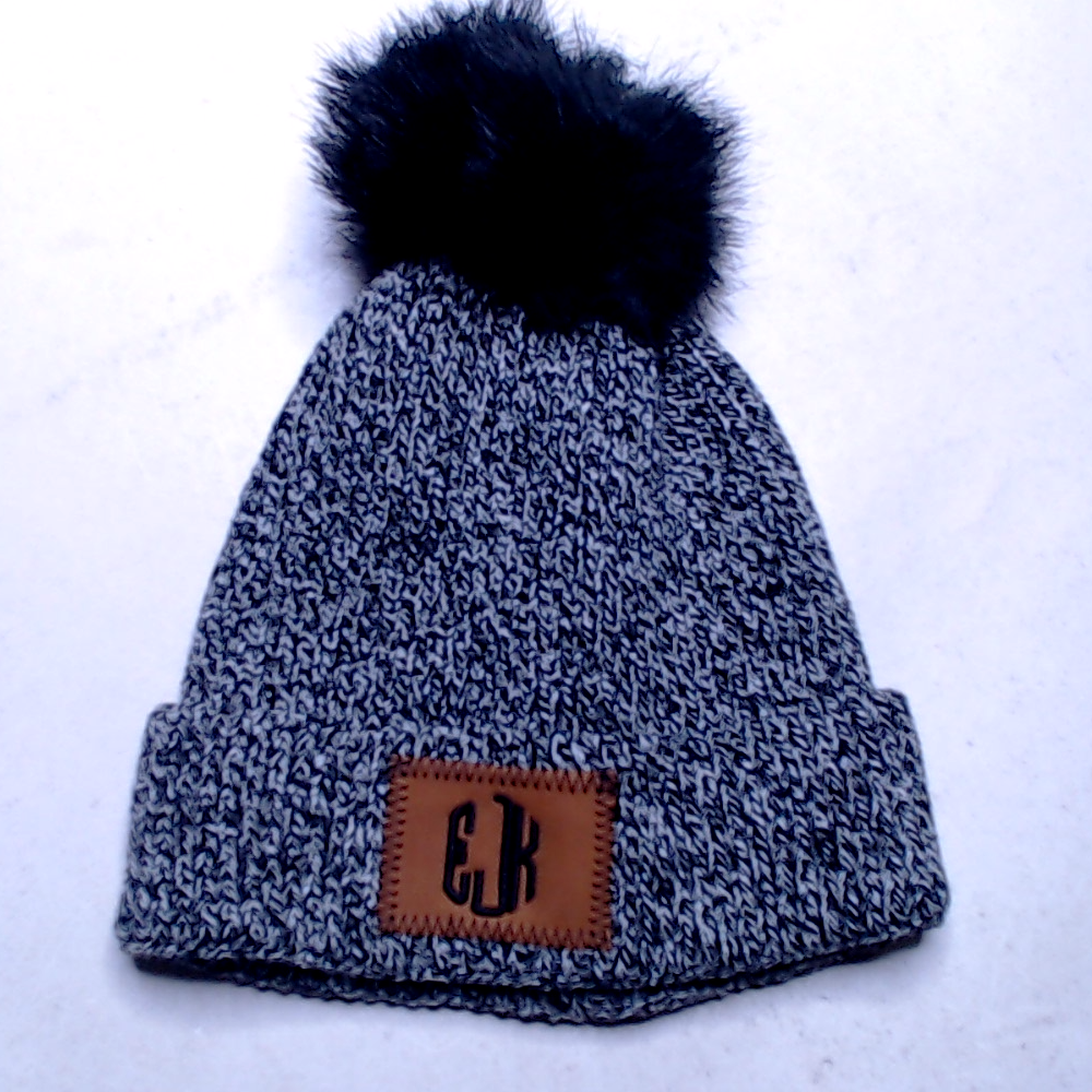BLOOPER ACCESSORY: Monogrammed Beanie