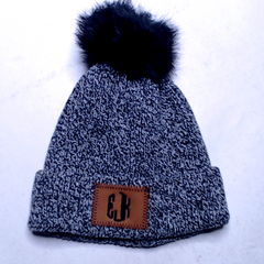BLOOPER ACCESSORY: Monogrammed Beanie