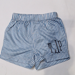 BLOOPER KIDS: Monogrammed Boys Swim Trunks