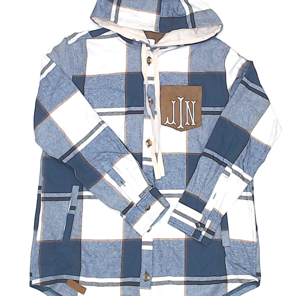 BLOOPER CLOTHING: Monogrammed Shacket