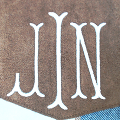 BLOOPER CLOTHING: Monogrammed Shacket