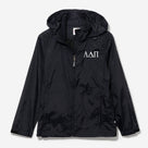 Alpha Delta Pi Lightweight Rain Jacket | Black