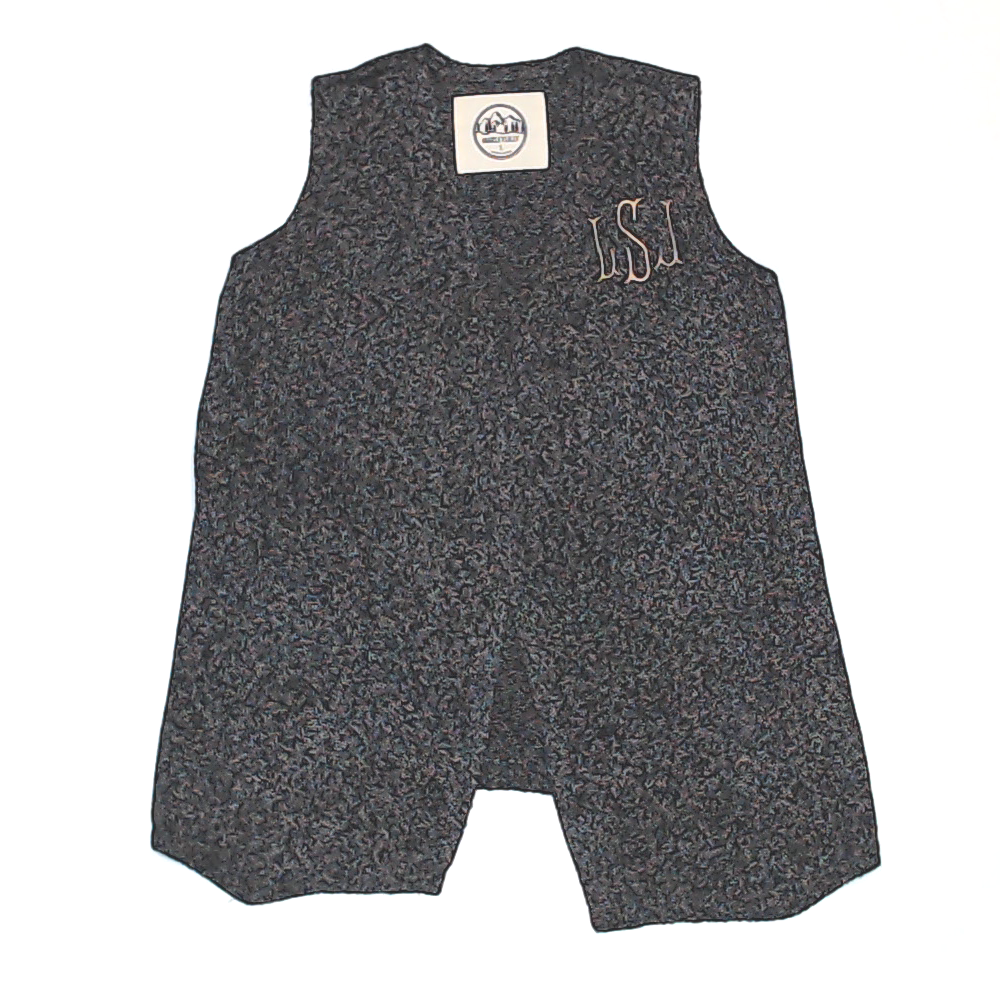 BLOOPER KIDS: Monogrammed Youth Knit Vest