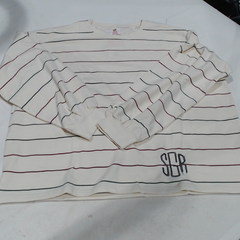 BLOOPER CLOTHING: Monogrammed Puff Sleeve Sweatshirt