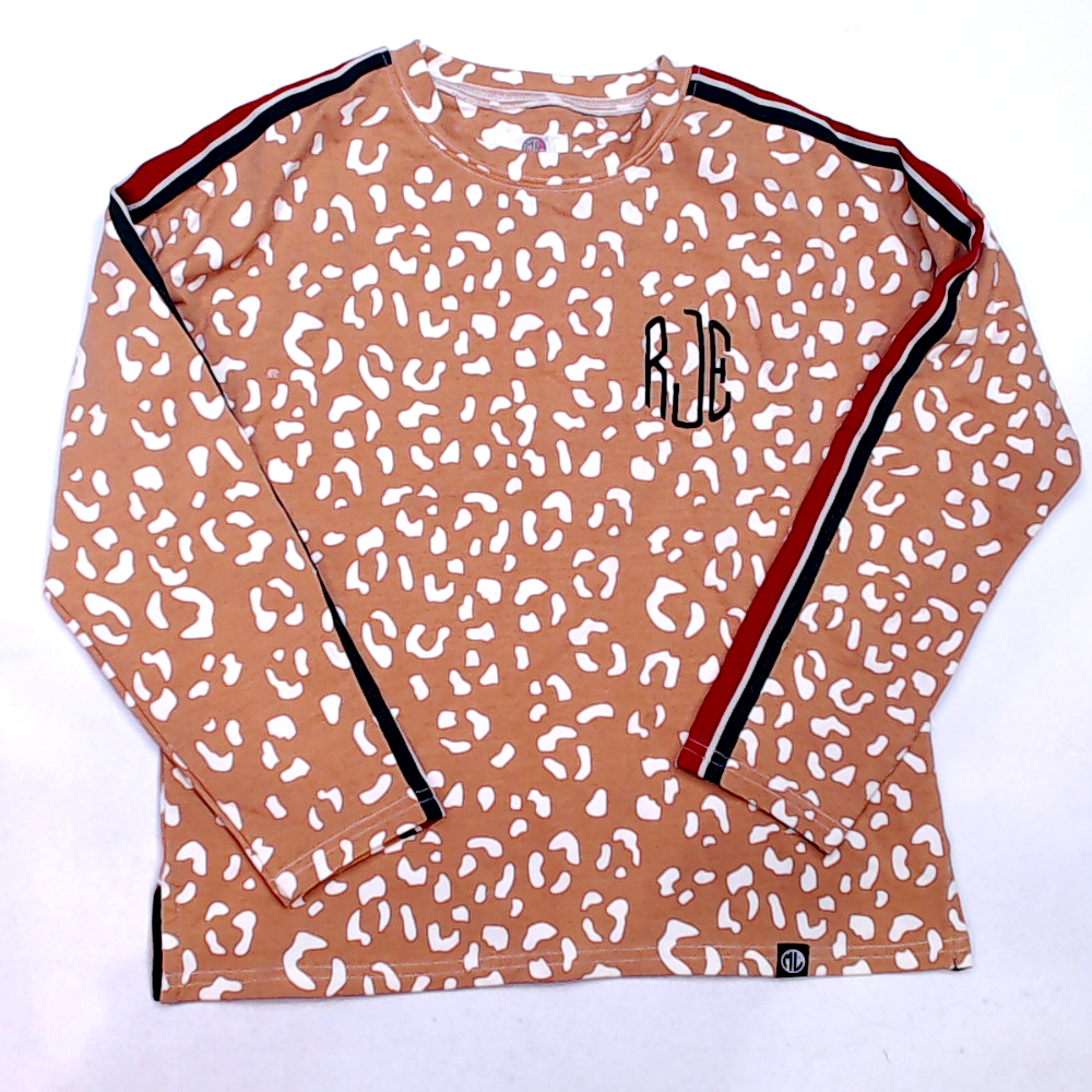 BLOOPER KIDS: Monogrammed Kids Striped Sleeve Shirt