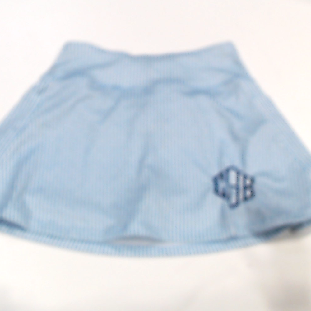 BLOOPER CLOTHING: Monogrammed Skort