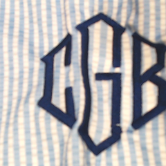 BLOOPER CLOTHING: Monogrammed Skort