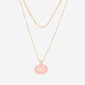 WWJD Necklace in Pink