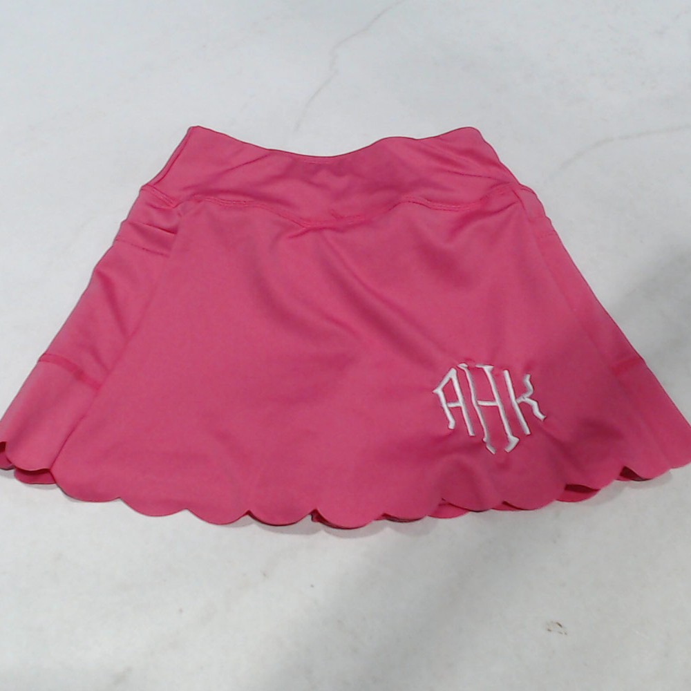 BLOOPER KIDS: Monogrammed Girls Skort