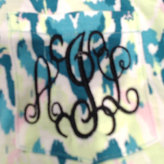 BLOOPER KIDS: Monogrammed Kids T-Shirt Dress