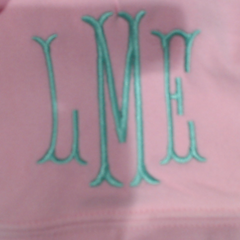 BLOOPER CLOTHING: Monogrammed Sequin Hearts Sweatshirt