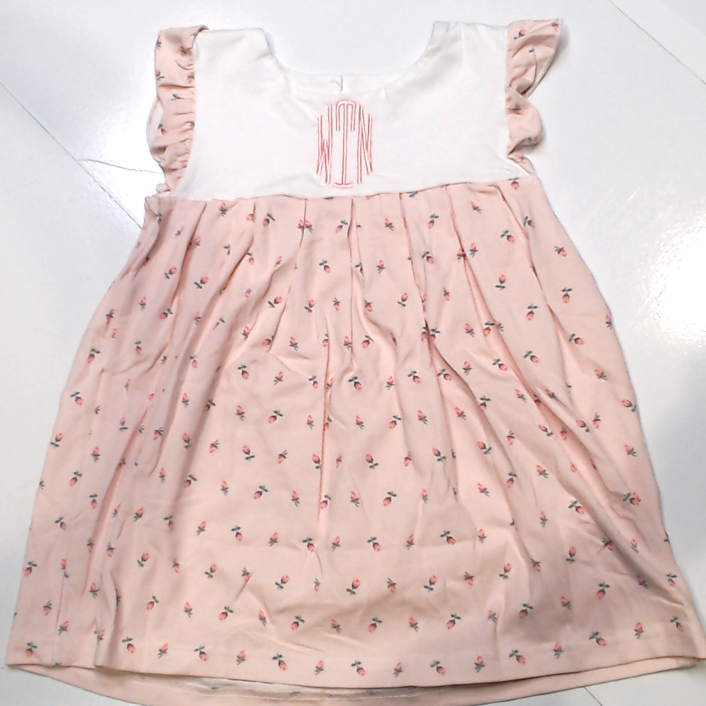 BLOOPER CLOTHING: Monogrammed Sunday Dress