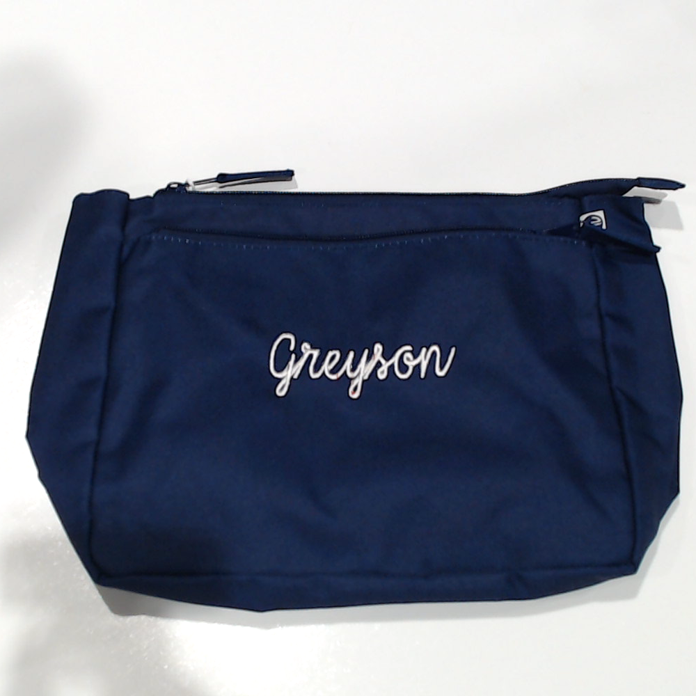 BLOOPER KIDS: Monogrammed Kids Essentials Pouch