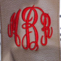 BLOOPER BAG: Monogrammed Leopard Tote Bag