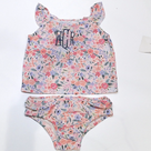 BLOOPER KIDS: Monogrammed Kids Ruffle Tankini
