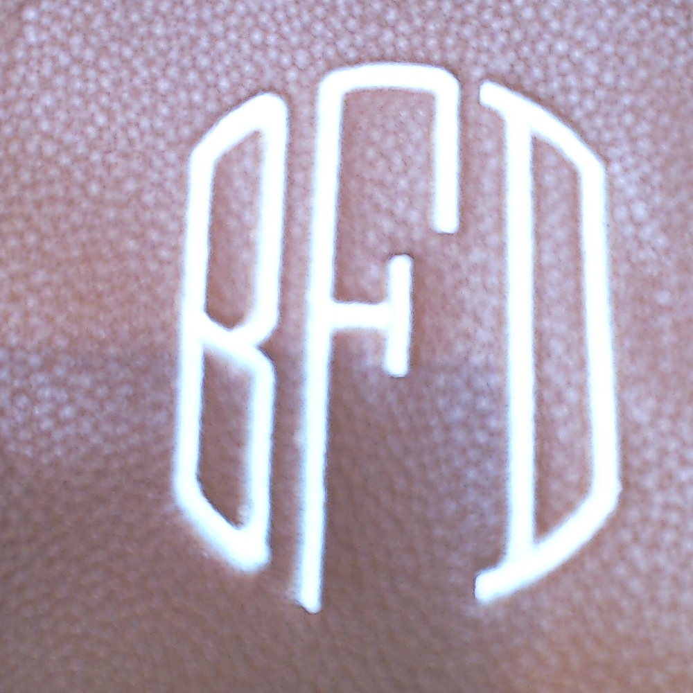 BLOOPER BAG: Monogrammed Sling Purse