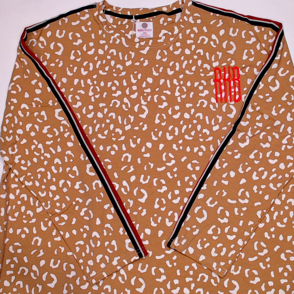 BLOOPER CLOTHING: Monogrammed Lightweight Sweatshirt