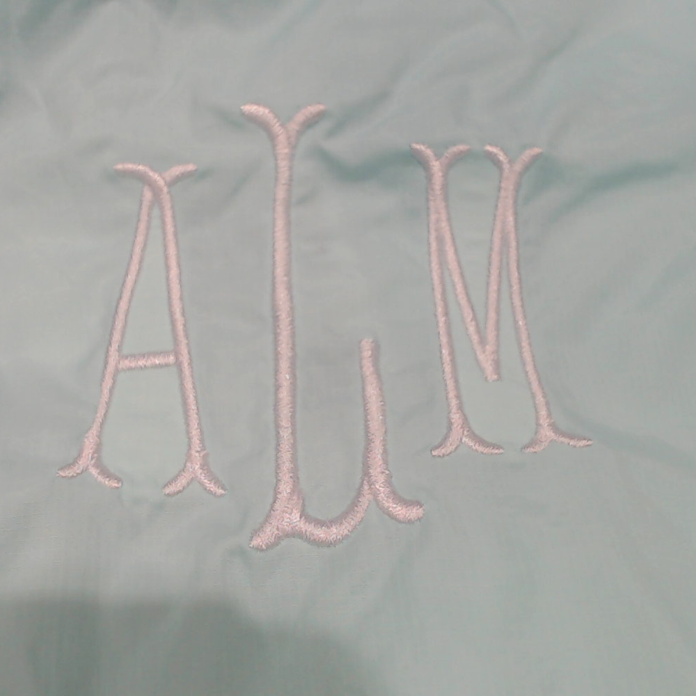 BLOOPER CLOTHING: Monogrammed Lightweight Rain Jacket