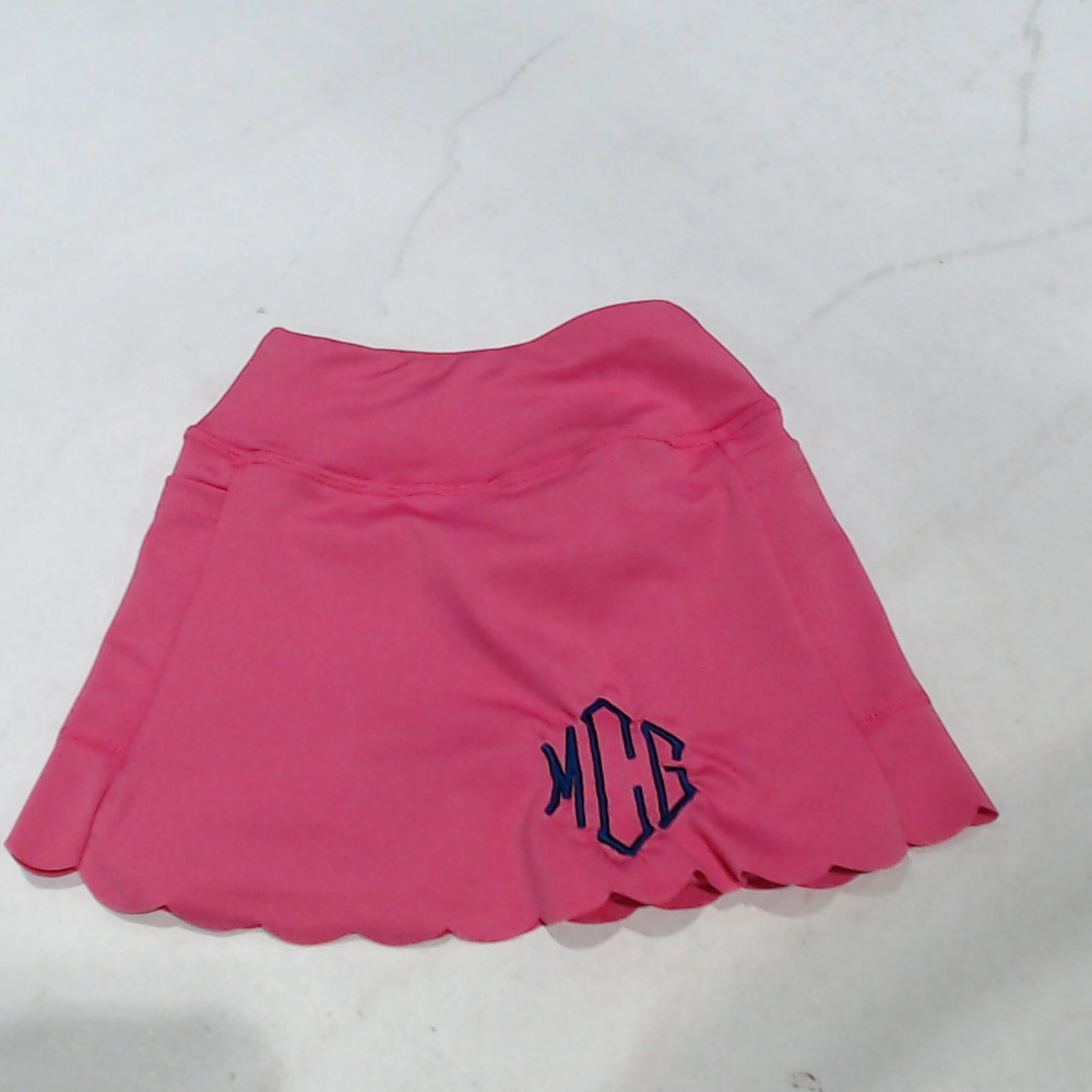 BLOOPER KIDS: Monogrammed Girls Skort
