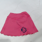 BLOOPER KIDS: Monogrammed Girls Skort