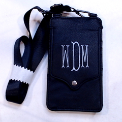 BLOOPER BAG: Monogrammed Phone Crossbody