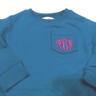 BLOOPER KIDS: Monogrammed Kids Crewneck Sweatshirt