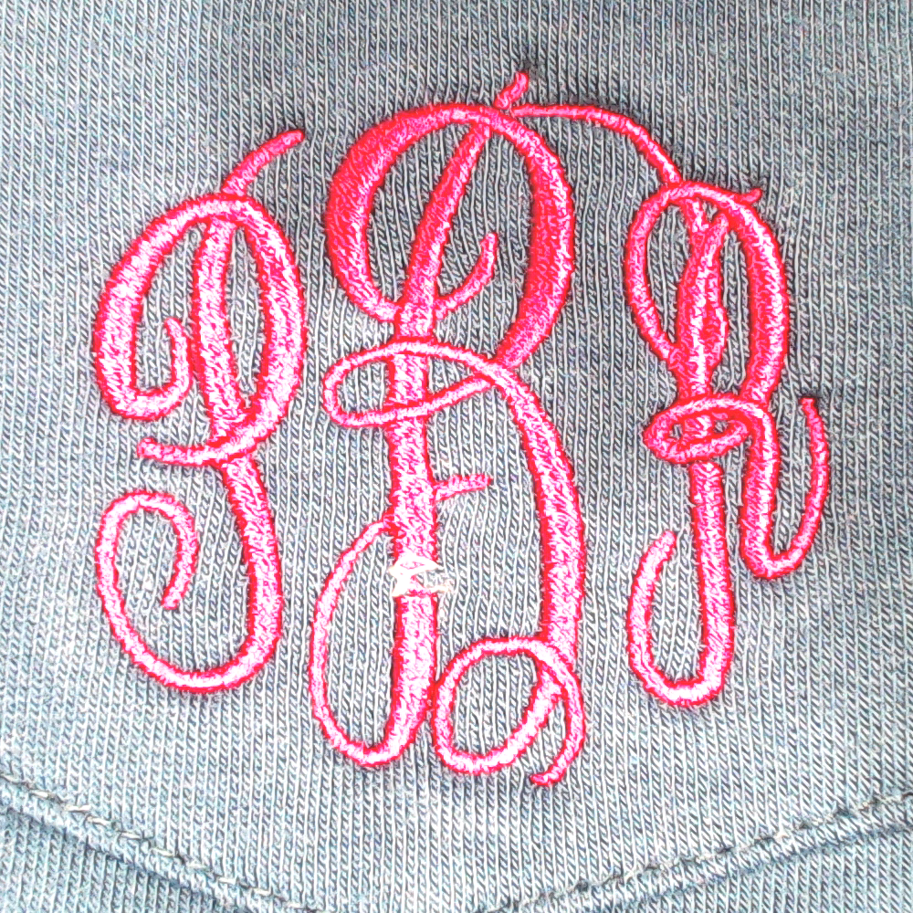 BLOOPER KIDS: Monogrammed Kids Crewneck Sweatshirt