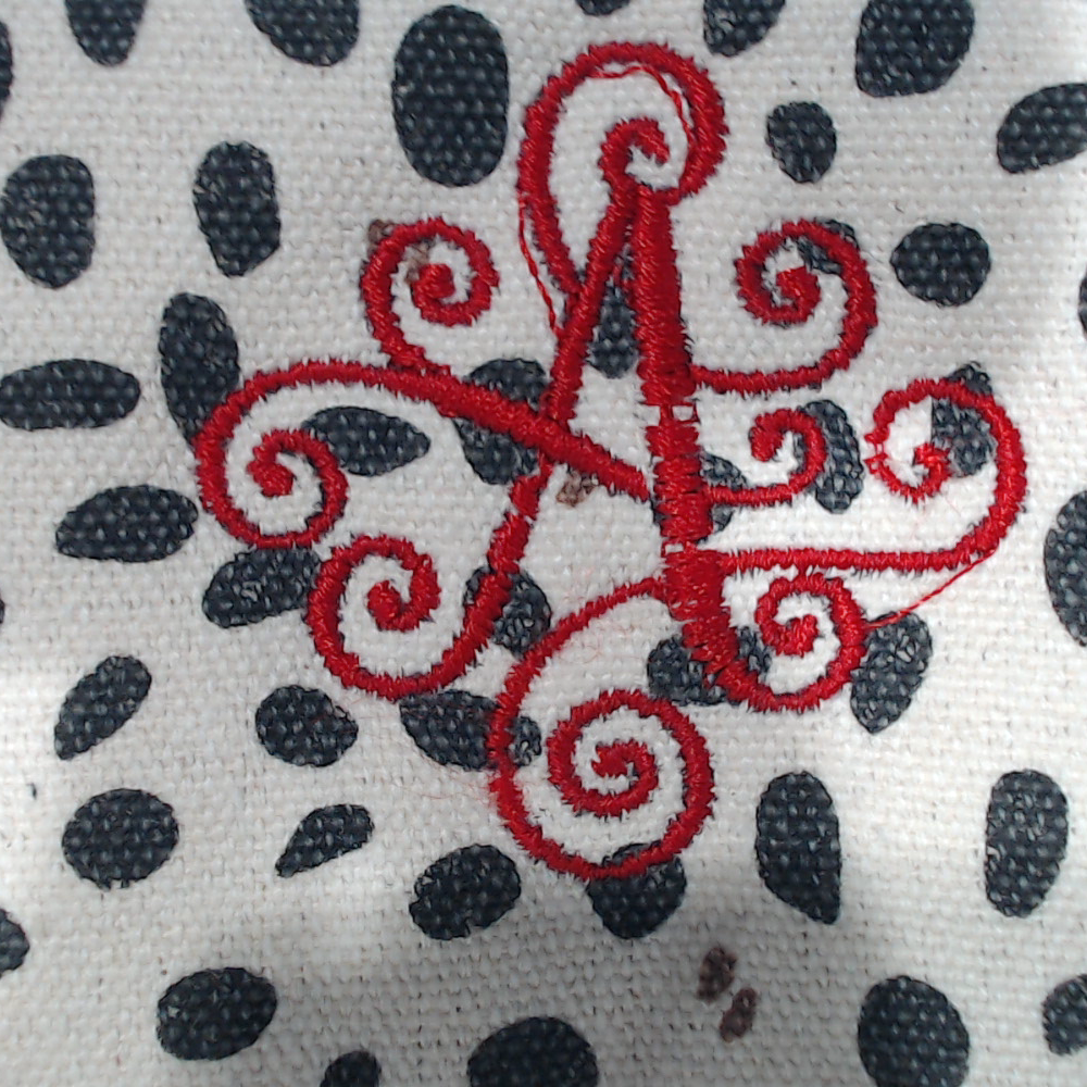 BLOOPER ACCESSORY: Monogrammed Keychain Wallet
