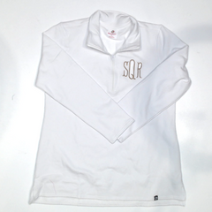 BLOOPER CLOTHING: Monogrammed Pullover Sweatshirt