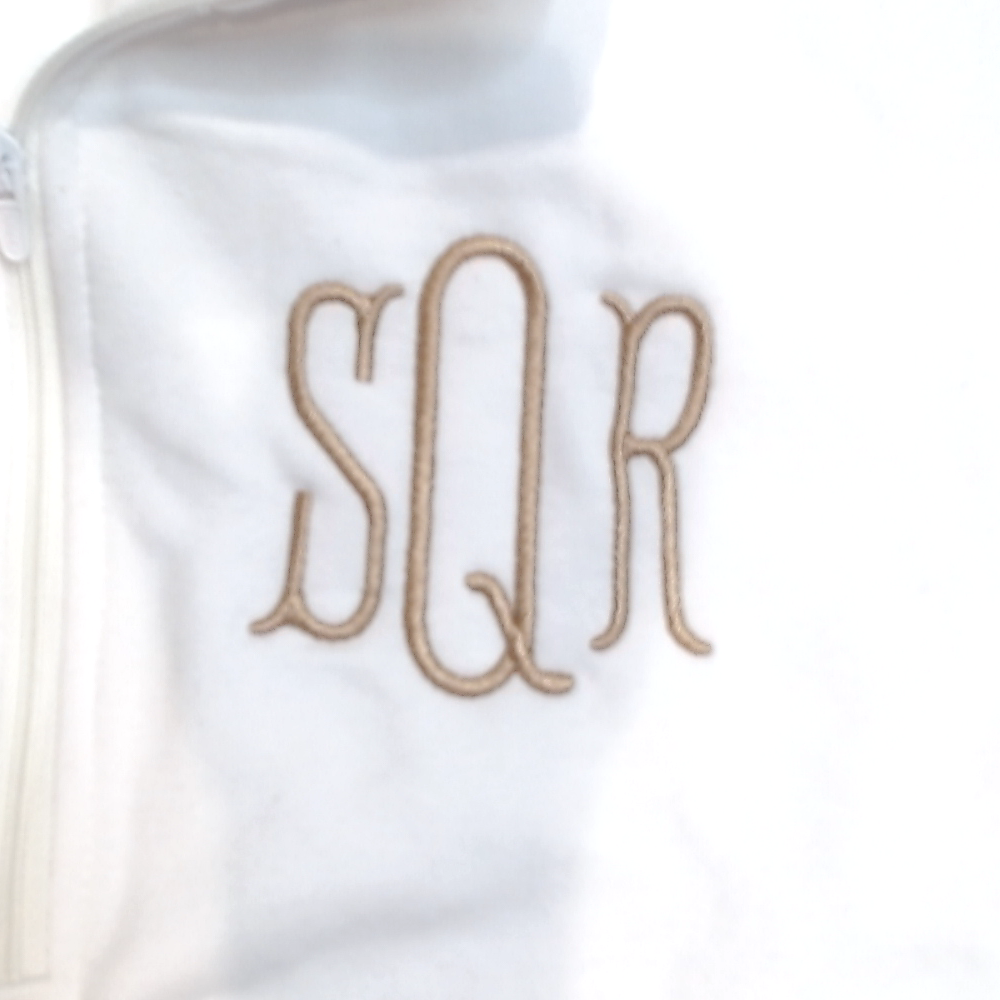 BLOOPER CLOTHING: Monogrammed Pullover Sweatshirt
