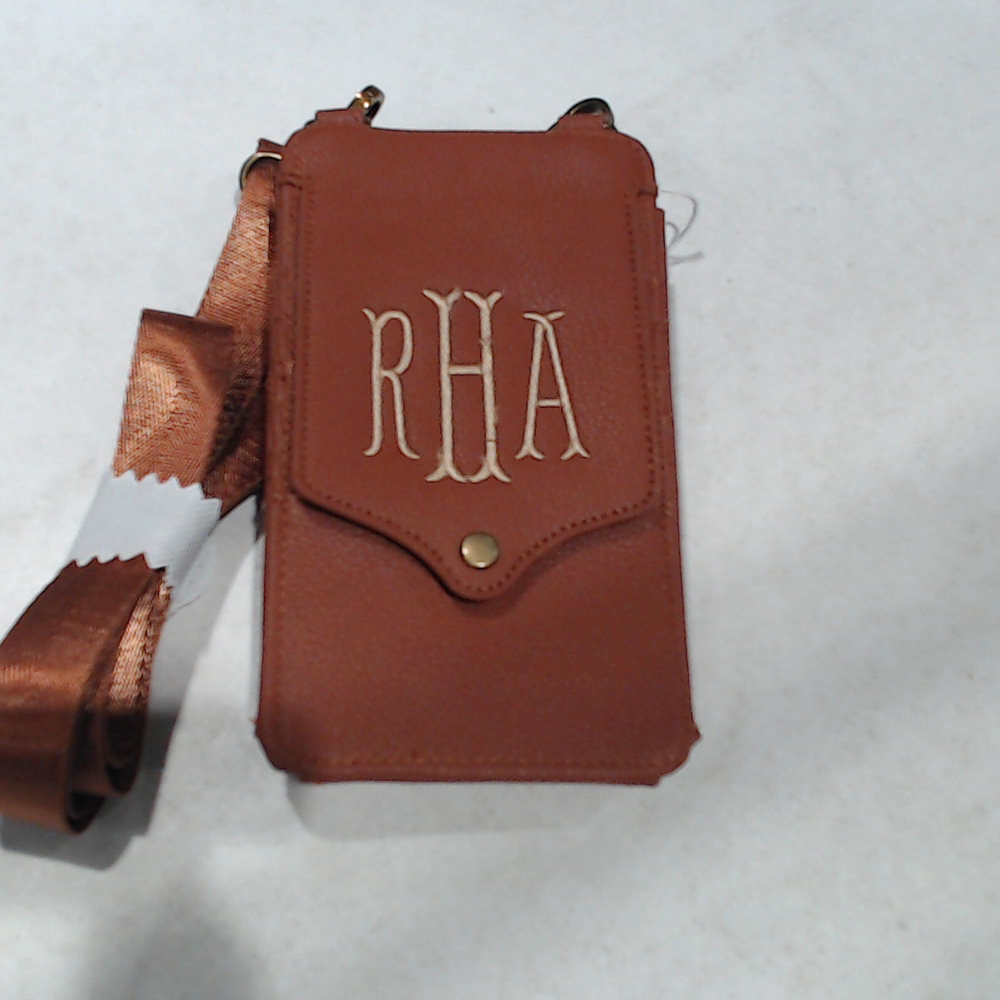 BLOOPER ACCESSORY: Monogrammed Phone Crossbody